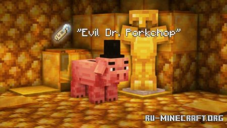 Скачать Porkier Pigs: Pool Piggies для Minecraft PE 1.19