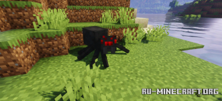 Скачать Spindly Spiders Resource Pack для Minecraft 1.19