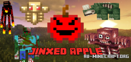Скачать Jinxed Apple для Minecraft PE 1.19