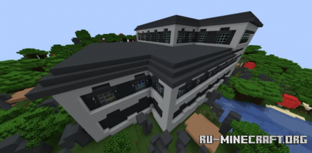 Скачать Modernized Woodland Mansion для Minecraft