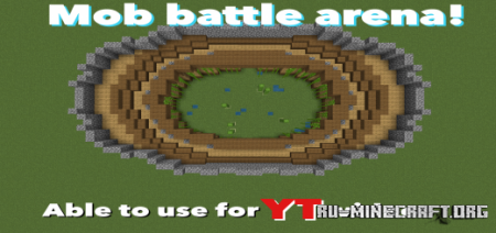 Скачать Mob Battle Arena by GlitchedOne для Minecraft PE
