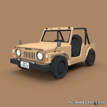Скачать Suzuki Jimny SJ10 для Minecraft PE 1.19
