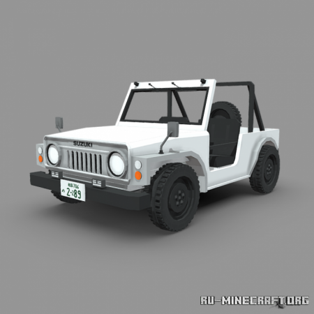 Скачать Suzuki Jimny SJ10 для Minecraft PE 1.19