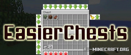 Скачать Easier Chests для Minecraft 1.19.2