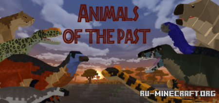 Скачать Animals of the Past Addon для Minecraft PE 1.19