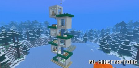  Block Modern Mansion by GamexGP107HD  Minecraft PE