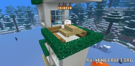  Block Modern Mansion by GamexGP107HD  Minecraft PE