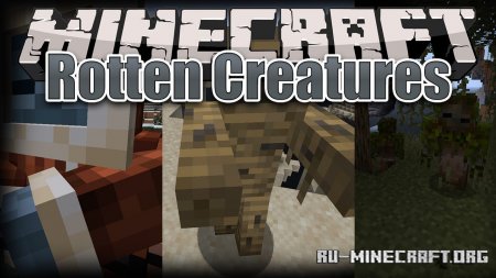 Скачать Rotten Creatures для Minecraft 1.19.2