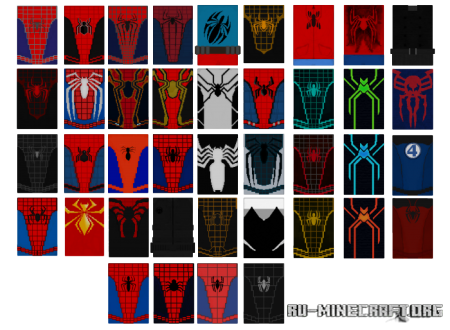  SpiderMan: Into The CraftingVerse Add-on  Minecraft PE 1.19