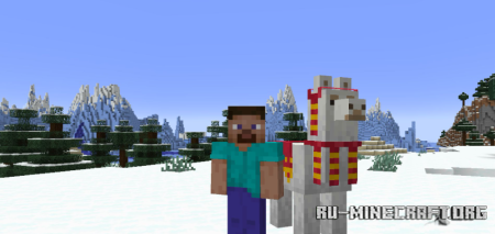 Скачать Llama Steeds для Minecraft 1.19.2