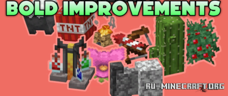 Скачать Bold Improvements для Minecraft 1.19