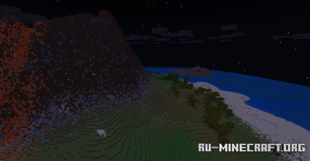 Скачать Volcano Island by ItsMePok для Minecraft PE