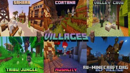 Скачать MagicalCraft - A New World, Dungeons, Bosses and New Villages для Minecraft PE 1.19