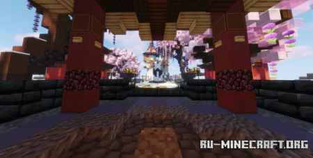 Скачать Japanese Winter Lobby by Labybuilds для Minecraft