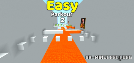 Скачать Easy Parkour 2 для Minecraft PE