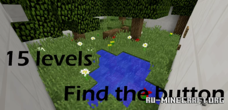 Скачать Find The Button: 15 Levels для Minecraft