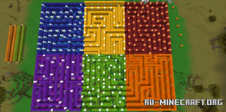 Скачать Rainbow Maze by pathisgamer для Minecraft