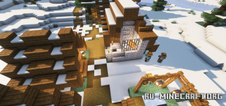 Скачать Village Spawn Point для Minecraft 1.19.2
