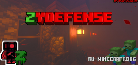 Скачать ZyDefense (Zombie Base Defense) для Minecraft PE