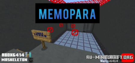 Скачать Memopara - Memory Parkour для Minecraft PE