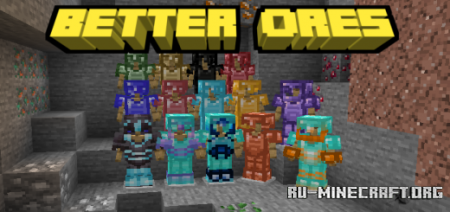  Better Ores  Minecraft PE 1.19