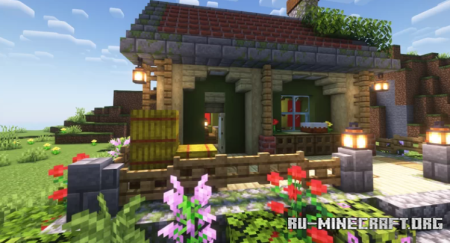 Скачать Aesthetic Cottage House для Minecraft