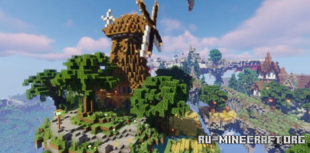 Скачать The Samurai City of the Clouds для Minecraft