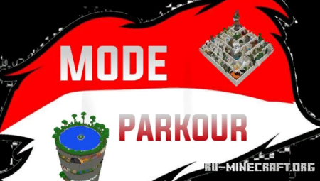 Скачать Mode Parkour by Gamer RR для Minecraft