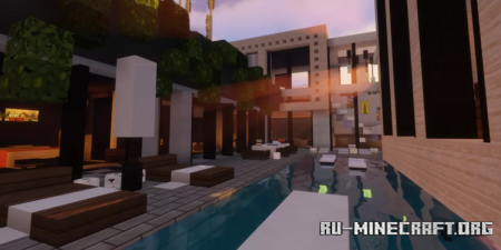  Large Modern House by Chiisai_Khoahri  Minecraft