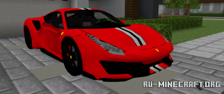 Скачать Ferrari Pista для Minecraft PE 1.19