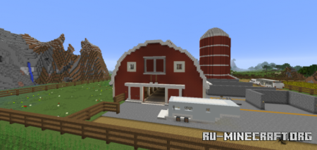 Скачать Red Barn by steve2443 для Minecraft
