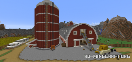 Скачать Red Barn by steve2443 для Minecraft