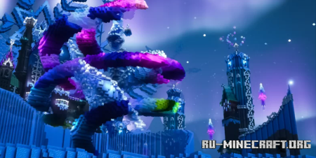 Скачать School of Magic - Septentria & the Aurora crystal для Minecraft