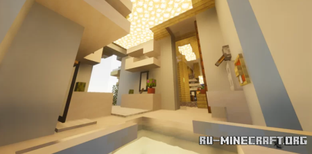 Скачать Modern Ocean View House by xld для Minecraft