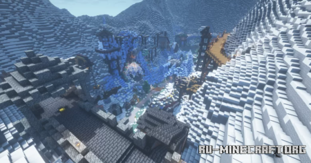 Скачать Frozen Crag by Strongis13 для Minecraft