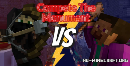 Скачать Compete The Monument (Race for the wool) для Minecraft