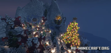 Скачать Christmas Village by Phoenix для Minecraft
