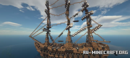 Скачать Blackwater Naval Ship для Minecraft
