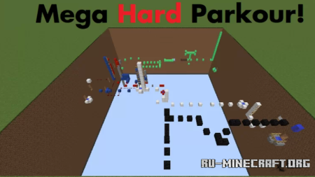 Скачать Mega Hard Parkour by Ramiro201114 для Minecraft
