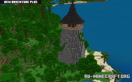 Скачать New Adventure Plus - Addon для Minecraft PE 1.19