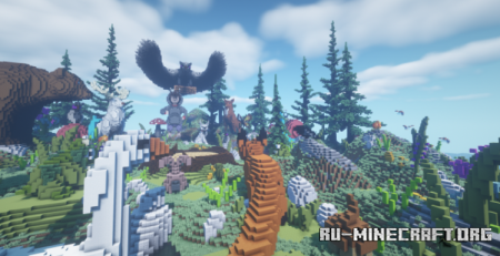 Скачать Morning forest - SnailLand для Minecraft