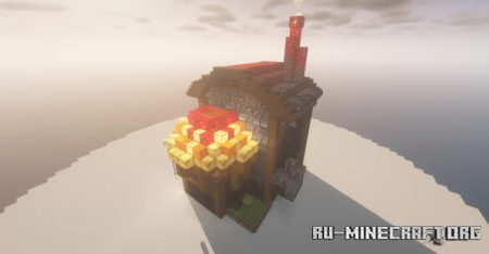 Скачать Gradient Fantasy House для Minecraft