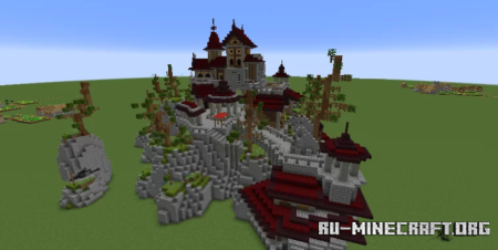 Скачать Small Castle by AkatsukiJP для Minecraft