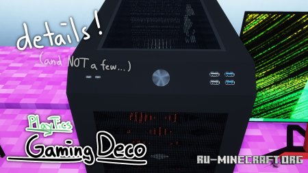 Скачать Gaming Deco для Minecraft 1.19.2