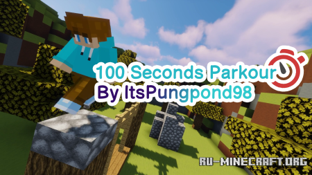 Скачать 100 Seconds Parkour для Minecraft