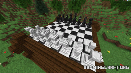 Скачать Playable Chess in Minecraft by DOMINEXIS для Minecraft