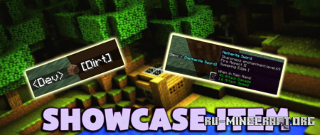 Скачать Showcase Item для Minecraft 1.19.3