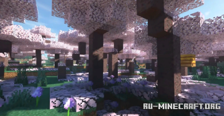 Скачать Cherry Blossom Grotto для Minecraft 1.19.3