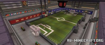 Скачать Мини-игра Футбол для Minecraft PE