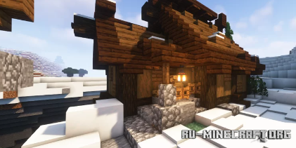 Скачать Nordic House by Wisey для Minecraft